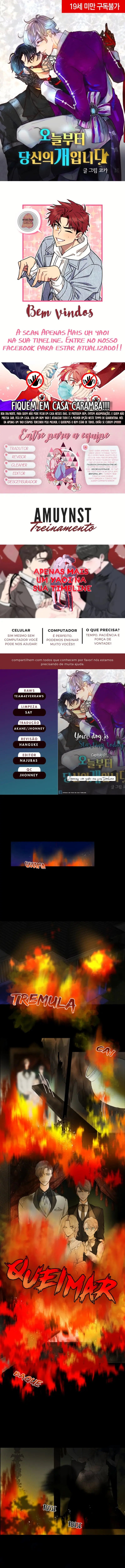 I’ll be Your Dog Starting Today – Capítulo 01 Yaoi – Página 1