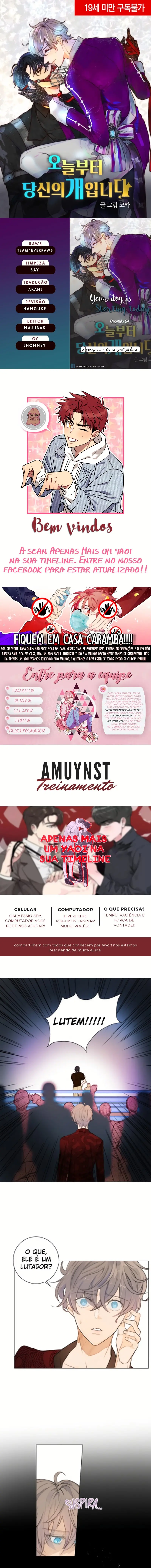 I’ll be Your Dog Starting Today – Capítulo 04 Yaoi – Página 1