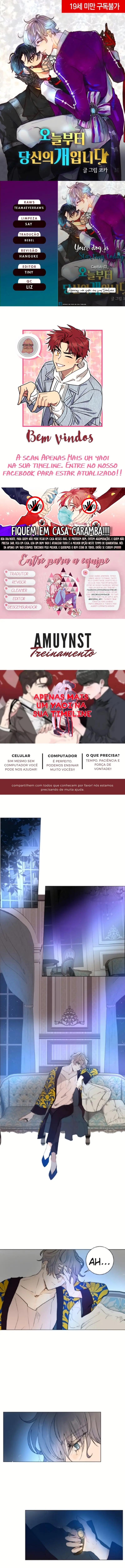 I’ll be Your Dog Starting Today – Capítulo 06 Yaoi – Página 1