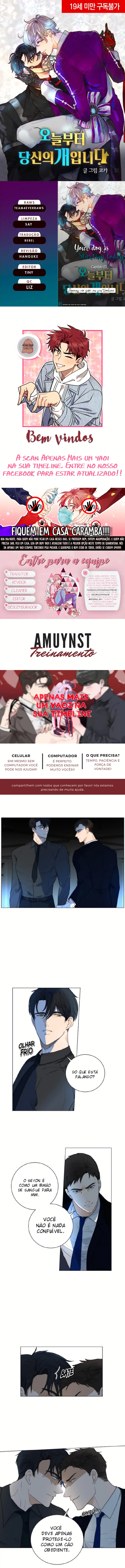 I’ll be Your Dog Starting Today – Capítulo 10 Yaoi – Página 1