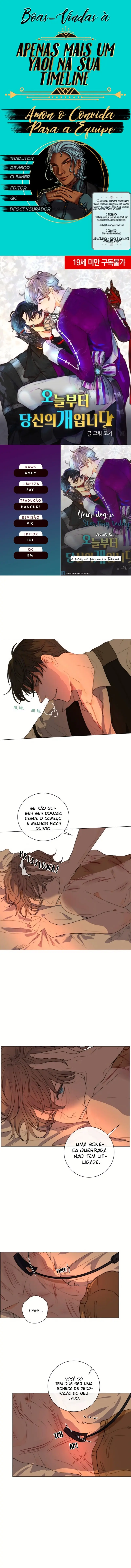 I’ll be Your Dog Starting Today – Capítulo 12 Yaoi – Página 1