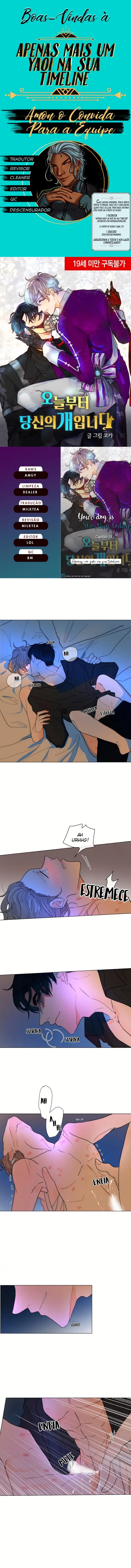 I’ll be Your Dog Starting Today – Capítulo 14 Yaoi – Página 1