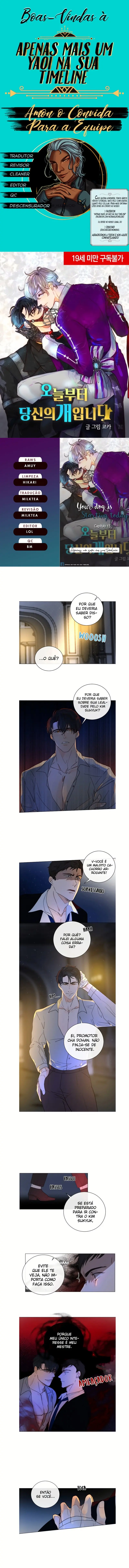 I’ll be Your Dog Starting Today – Capítulo 15 Yaoi – Página 1