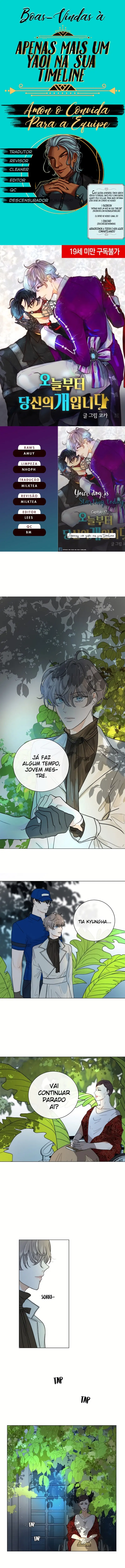 I’ll be Your Dog Starting Today – Capítulo 17 Yaoi – Página 1