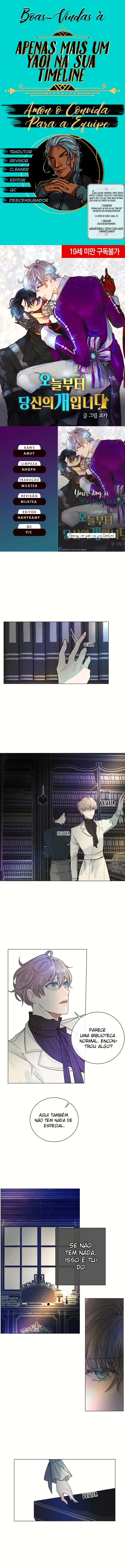 I’ll be Your Dog Starting Today – Capítulo 19 Yaoi – Página 1