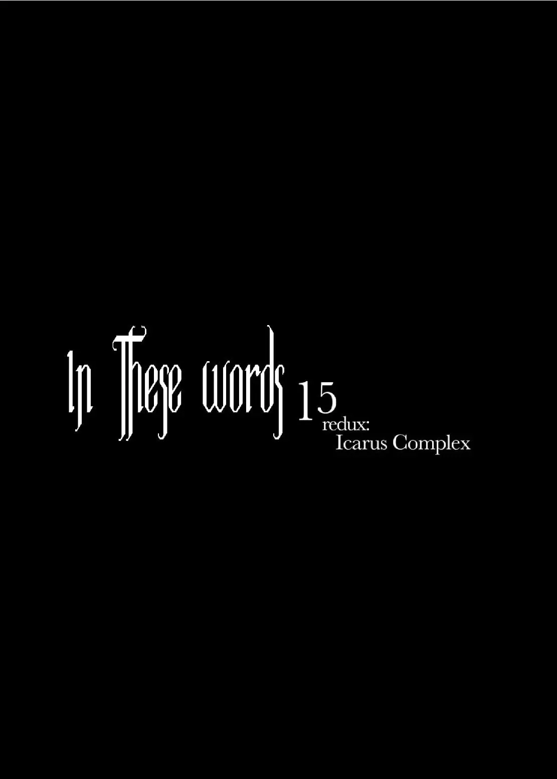 In These Words – Capítulo 15 Yaoi – Página 3