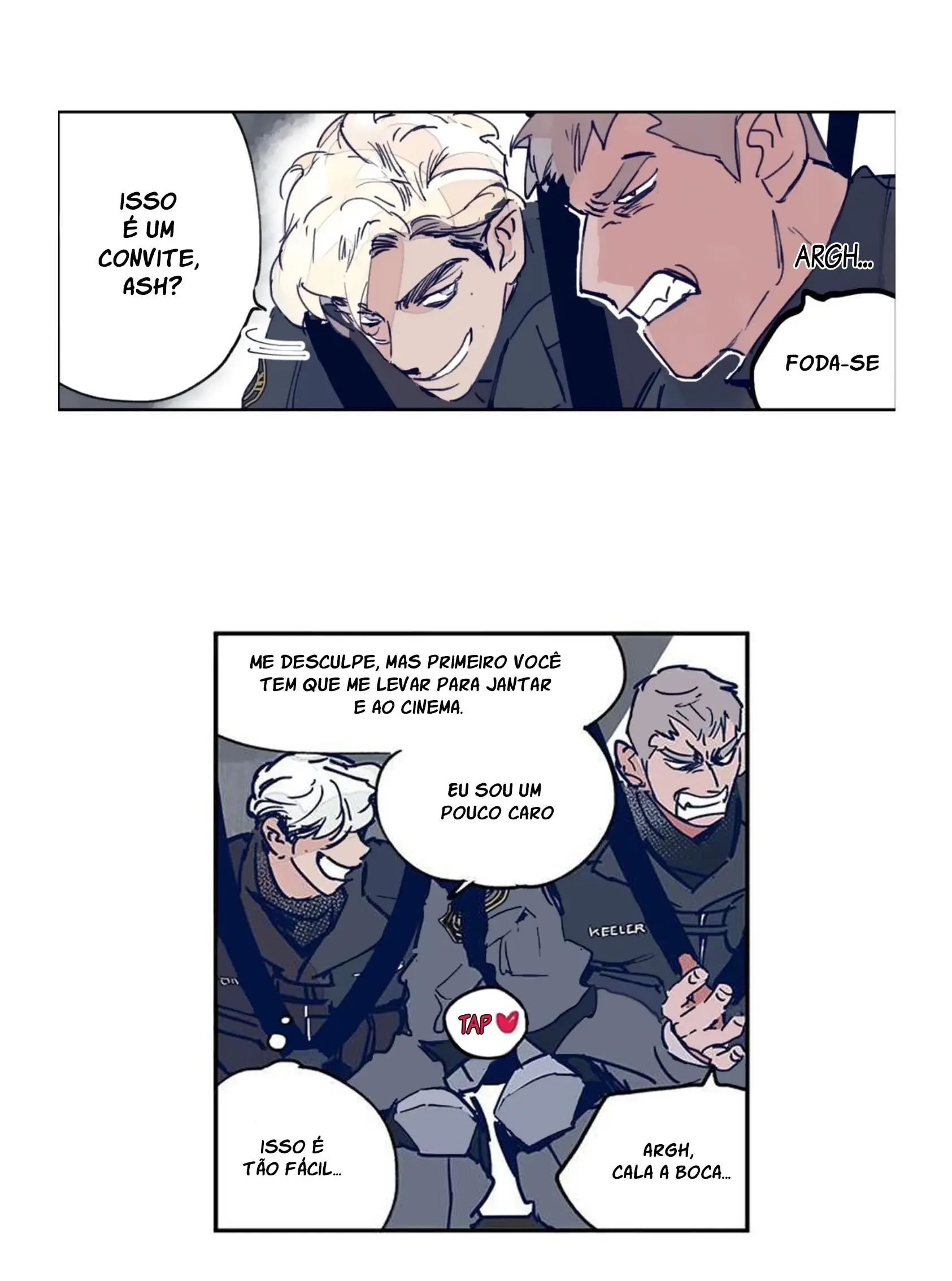 Inferno e alto mar – Capítulo 04 Yaoi – Página 20