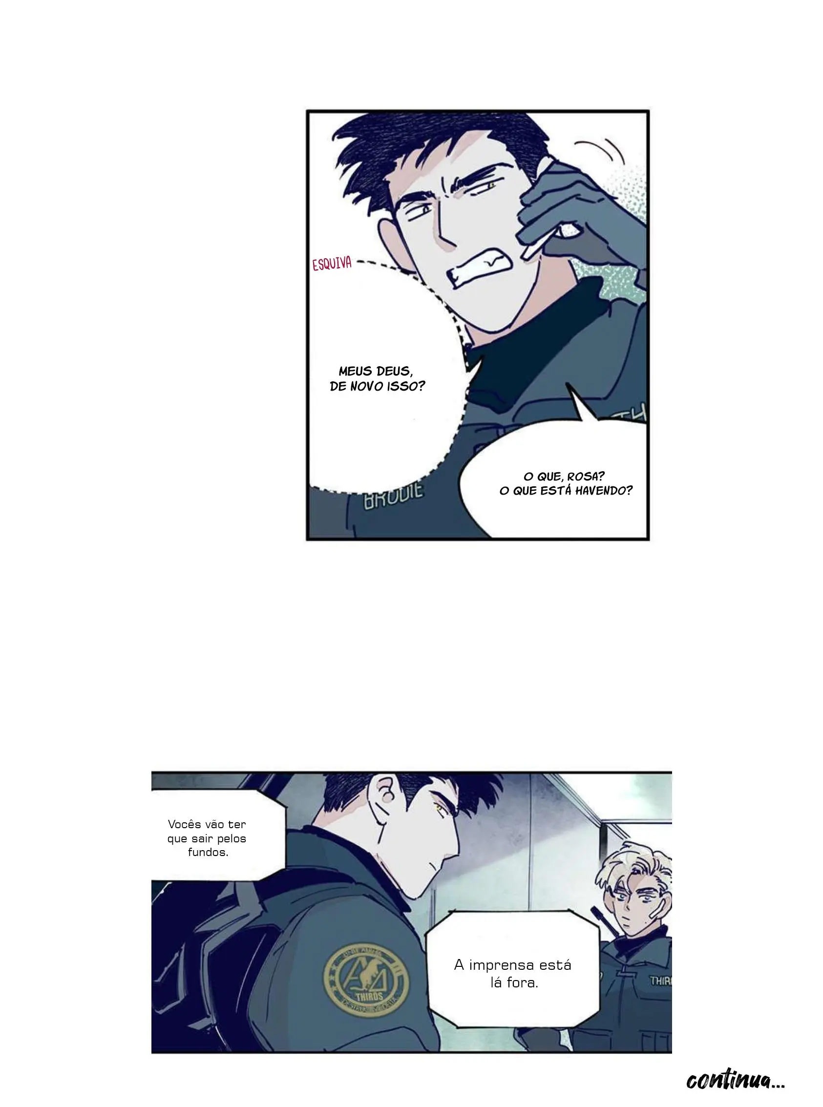 Inferno e alto mar – Capítulo 07 Yaoi – Página 43