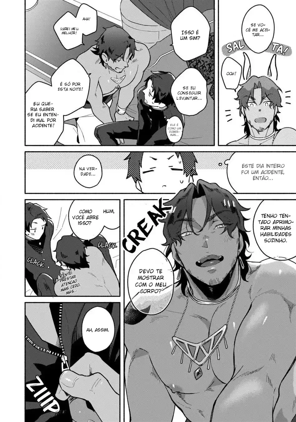 Isekai Trip Sex – Capítulo Oneshot Yaoi – Página 14