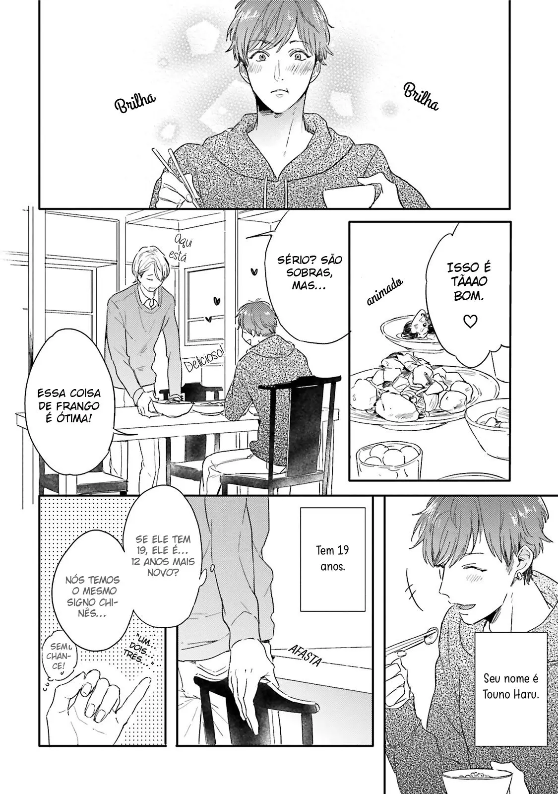 Itadakimasu, Gochisou-sama – Capítulo 01 Yaoi – Página 13