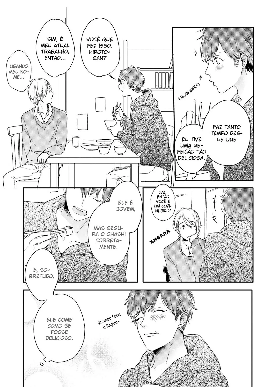 Itadakimasu, Gochisou-sama – Capítulo 01 Yaoi – Página 14