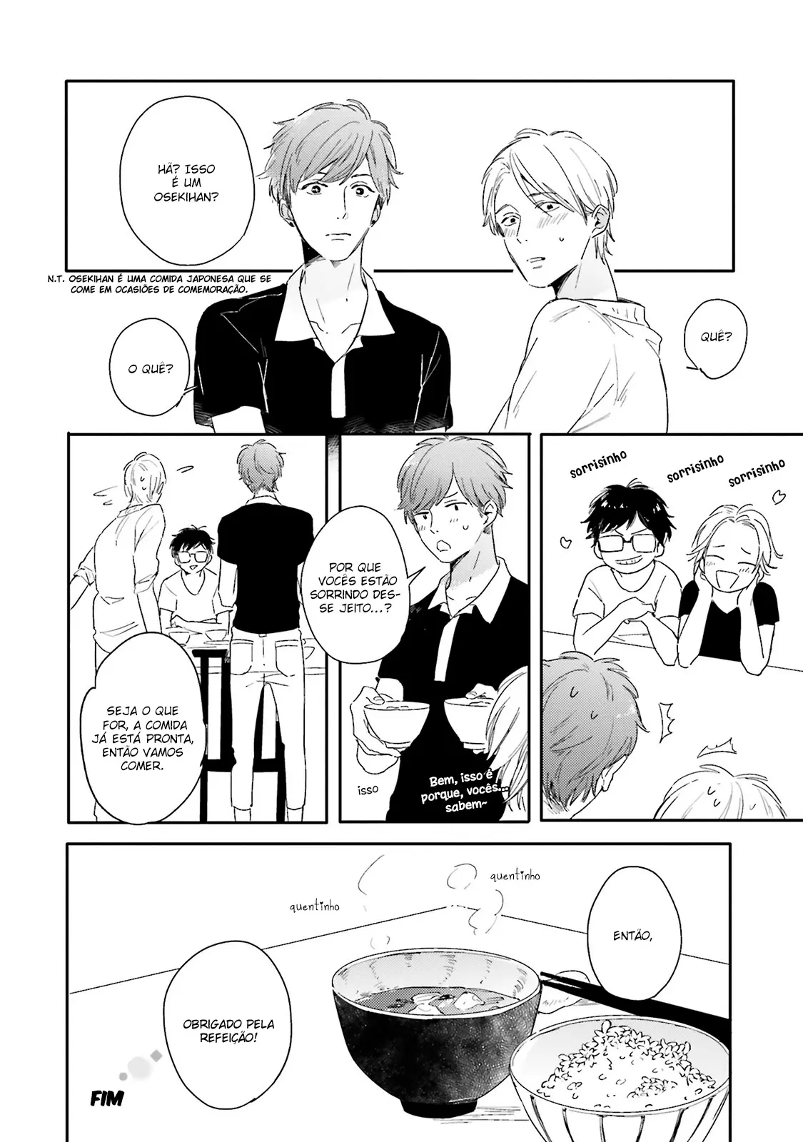 Itadakimasu, Gochisou-sama – Capítulo 04 Yaoi – Página 31