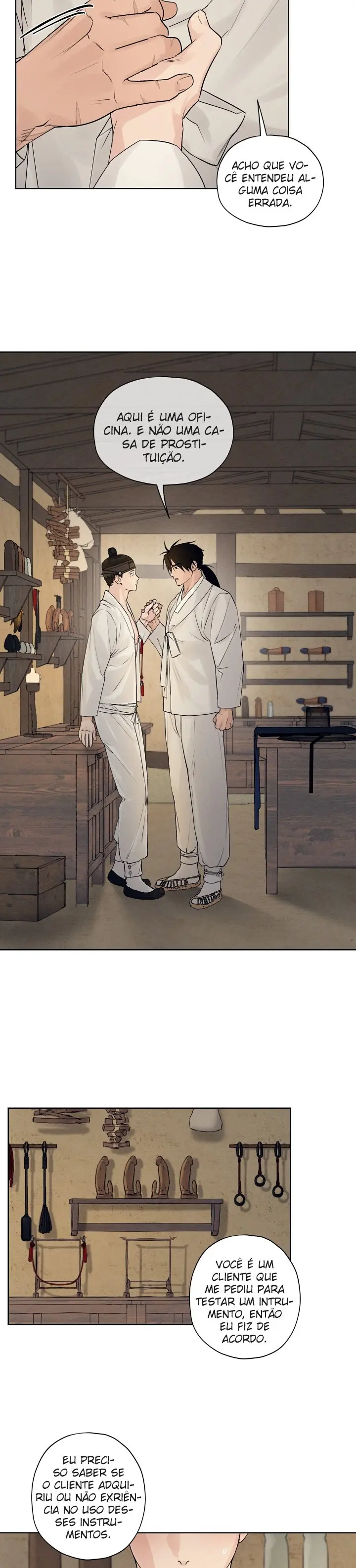 Joseon Instrument Workshop – Capítulo 02 Yaoi – Página 19 Joseon Instrument Workshop – Capítulo 02 Yaoi – Página 19