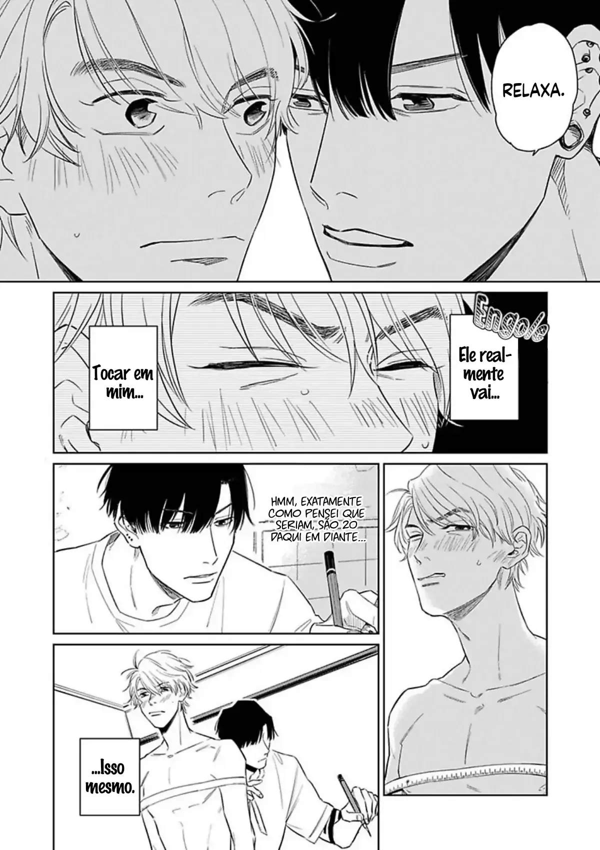 Junjou Wanko to Retsujou Tattoo – Capítulo 01 Yaoi – Página 14