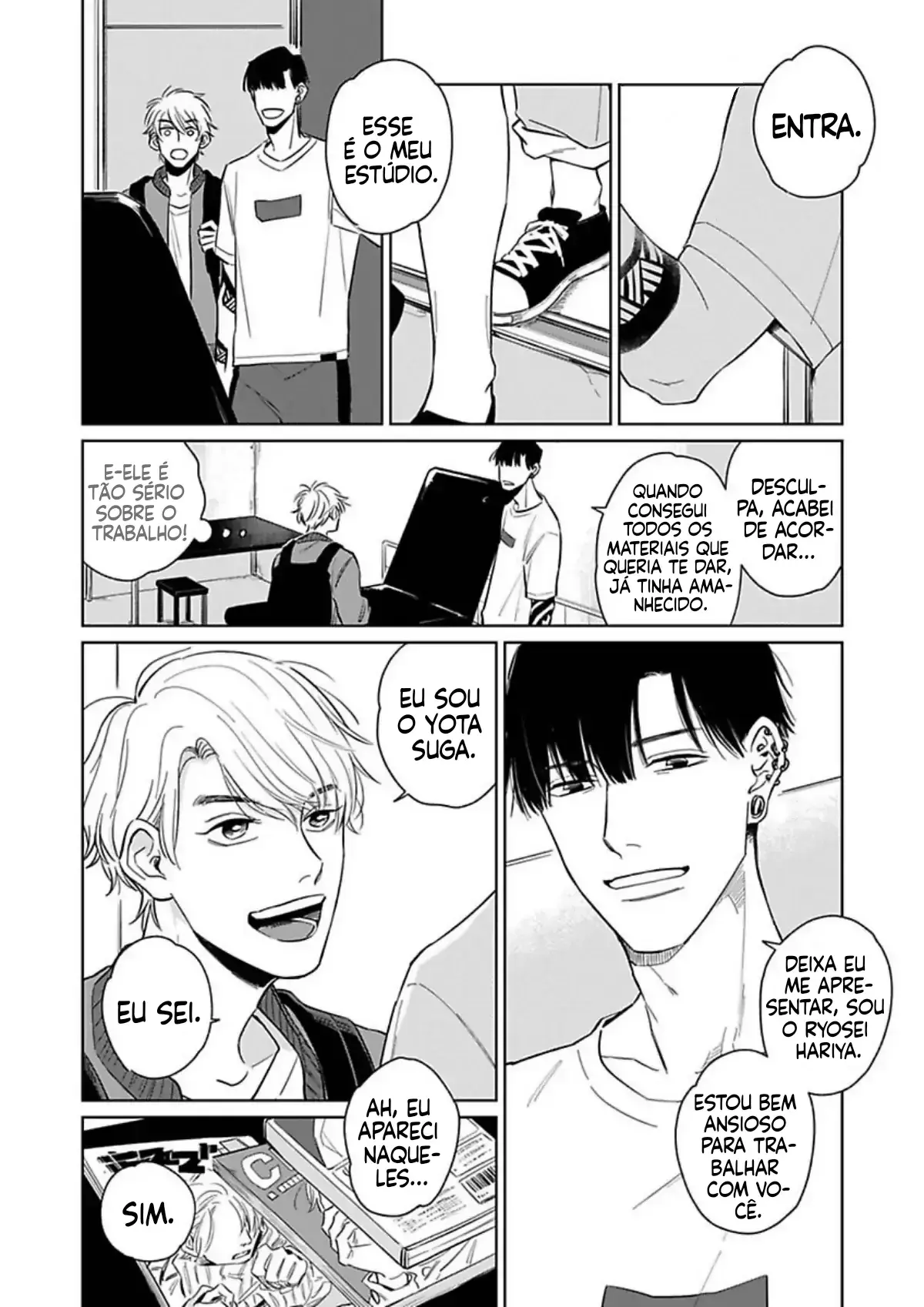 Junjou Wanko to Retsujou Tattoo – Capítulo 01 Yaoi – Página 6