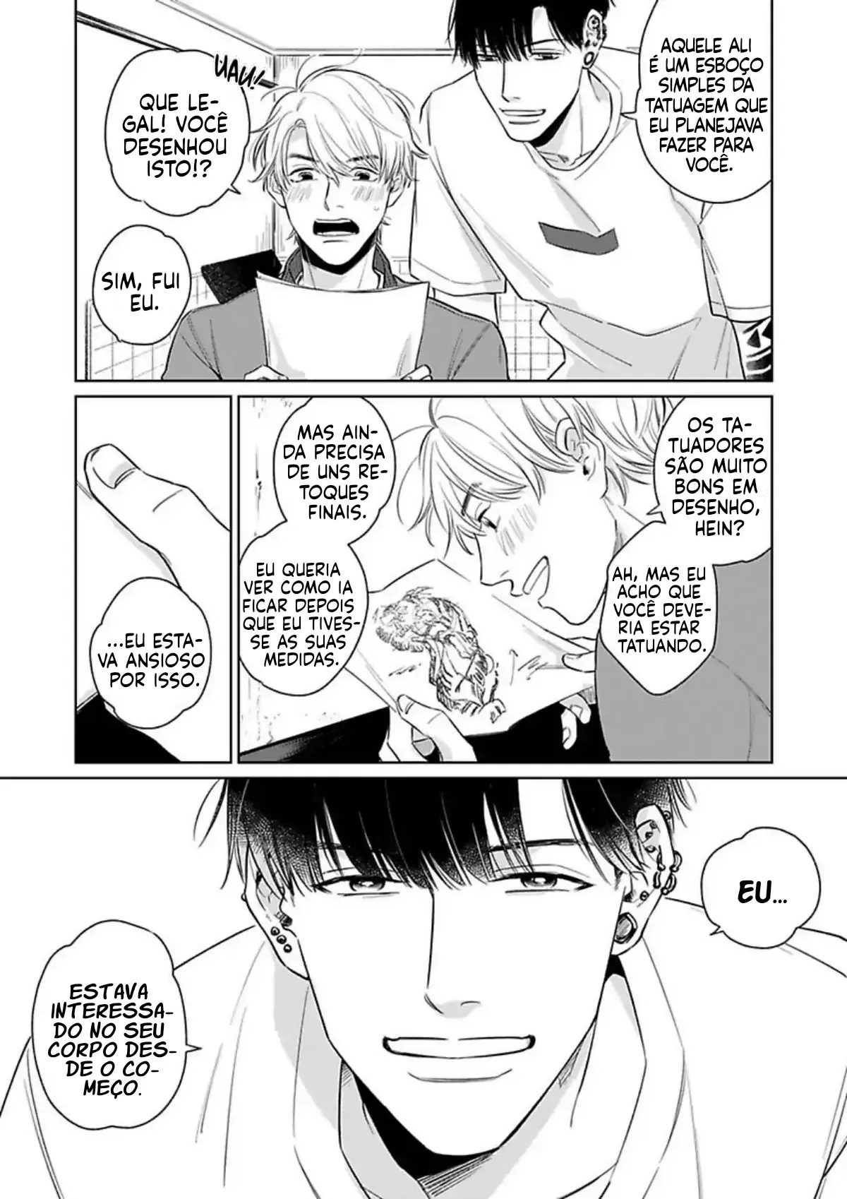 Junjou Wanko to Retsujou Tattoo – Capítulo 01 Yaoi – Página 7