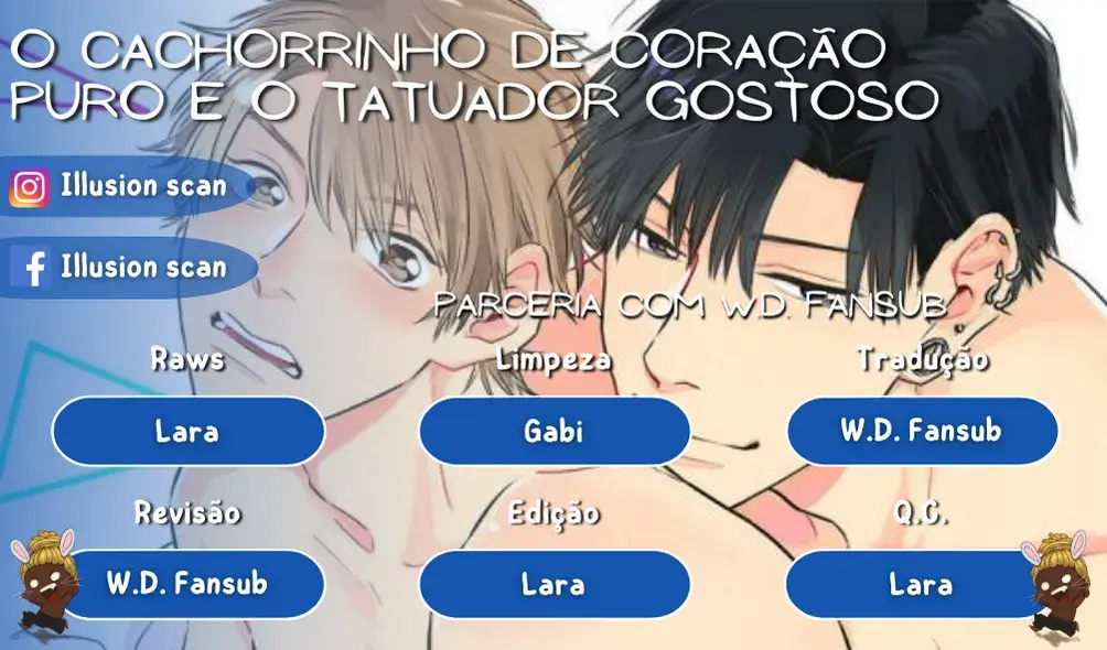 Junjou Wanko to Retsujou Tattoo – Capítulo 02 Yaoi – Página 1
