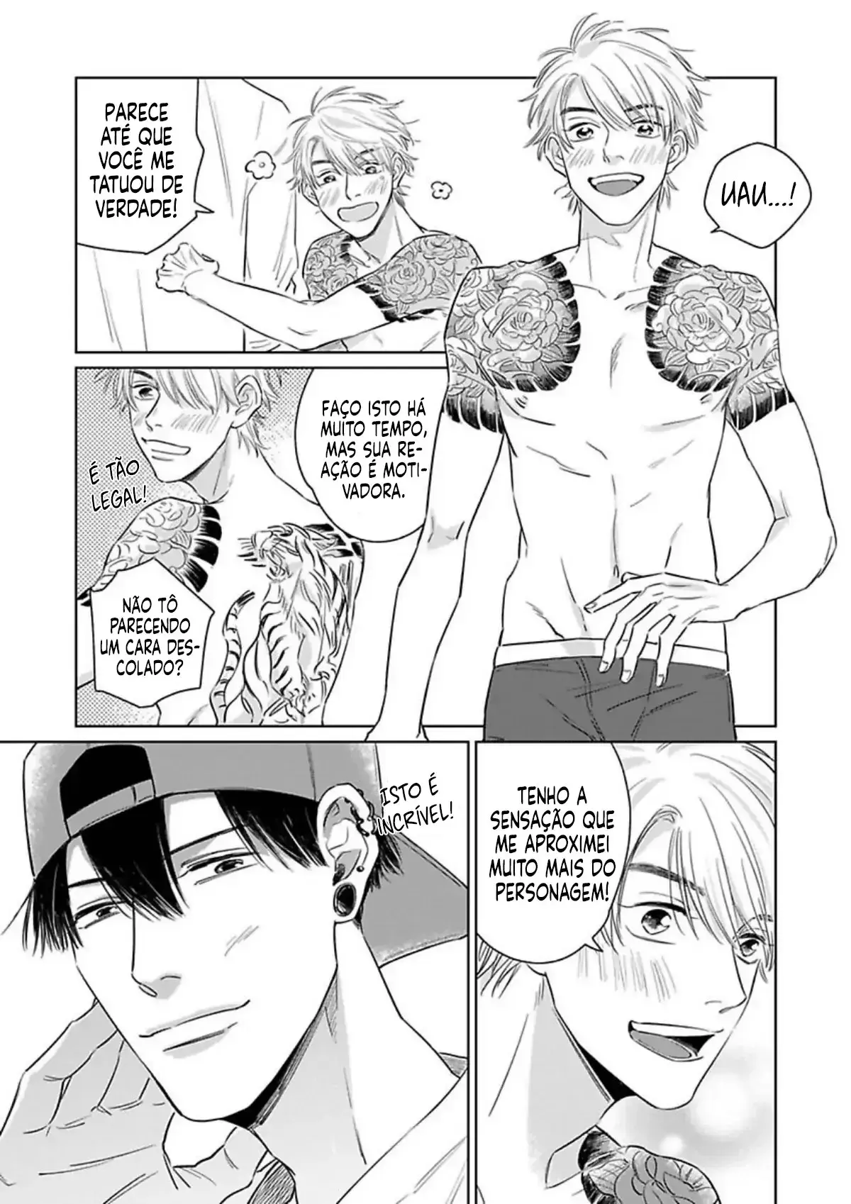 Junjou Wanko to Retsujou Tattoo – Capítulo 02 Yaoi – Página 10