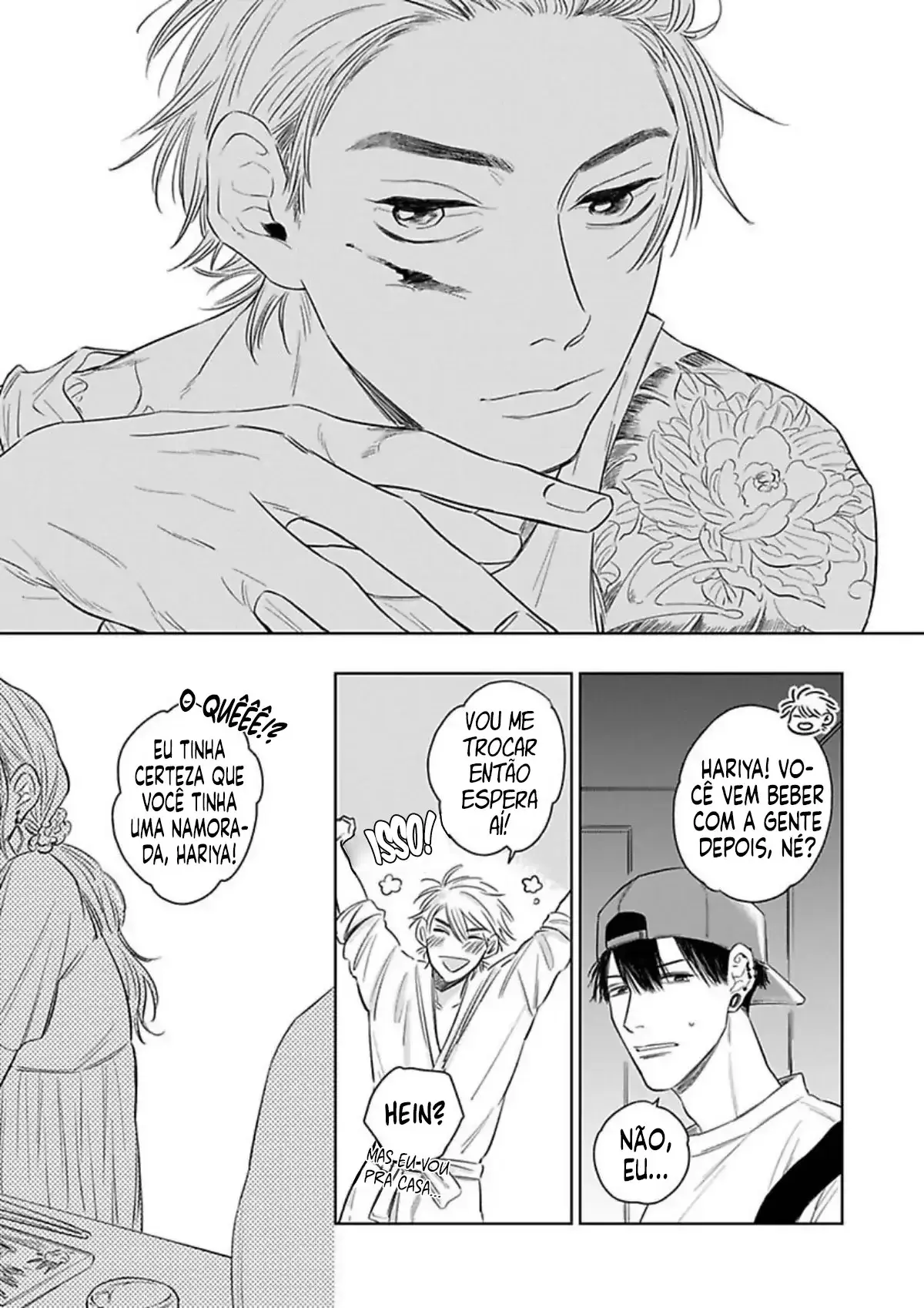 Junjou Wanko to Retsujou Tattoo – Capítulo 02 Yaoi – Página 13