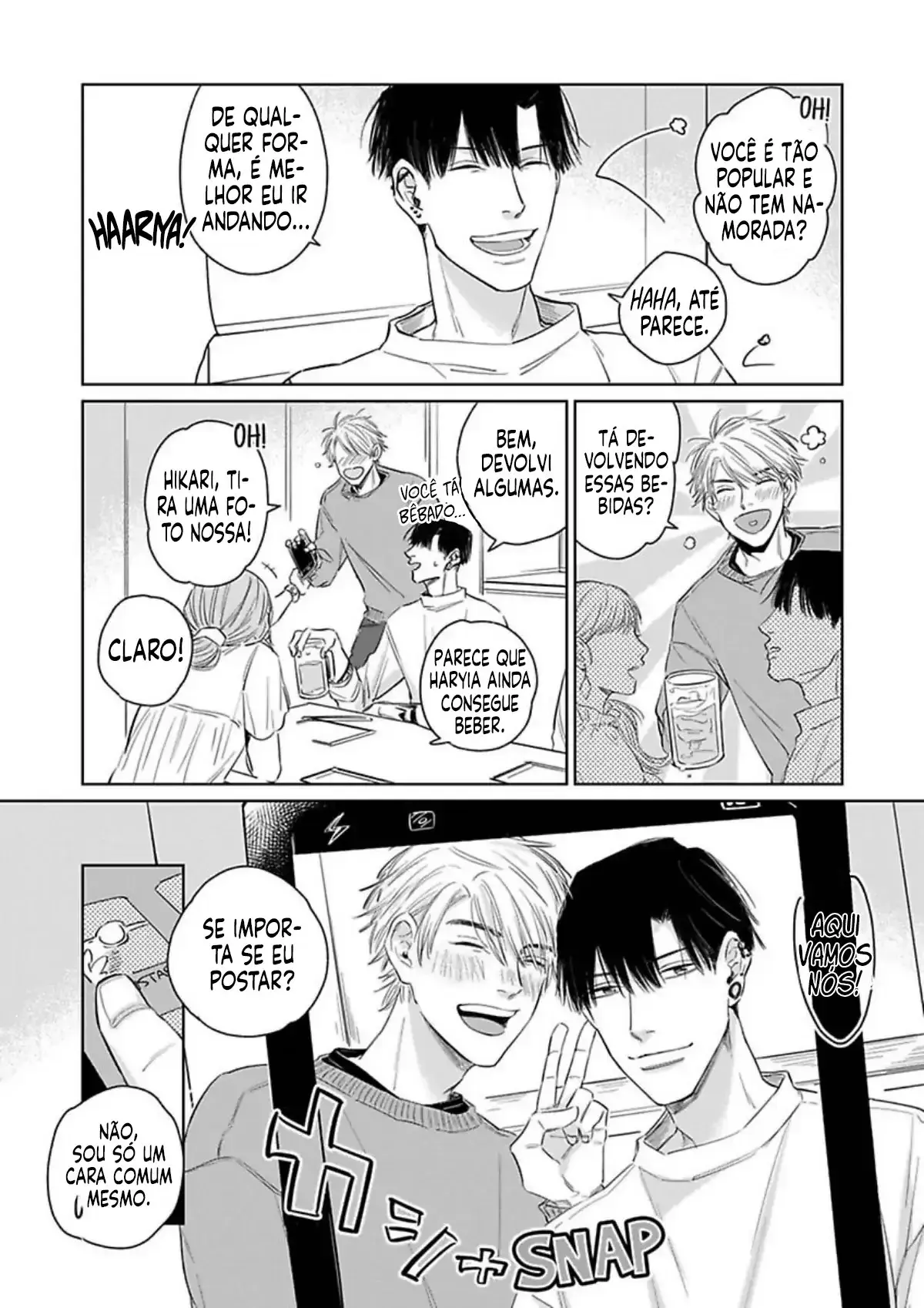 Junjou Wanko to Retsujou Tattoo – Capítulo 02 Yaoi – Página 14