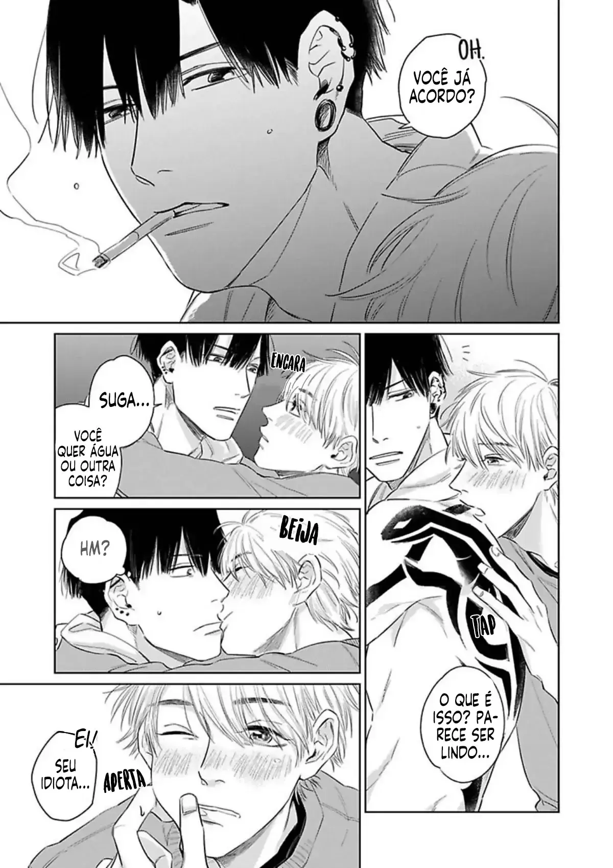 Junjou Wanko to Retsujou Tattoo – Capítulo 02 Yaoi – Página 18