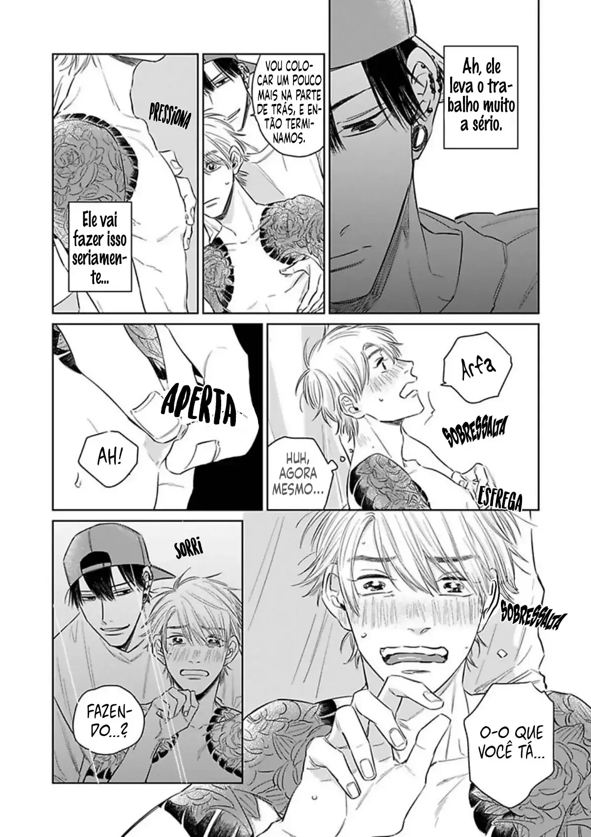 Junjou Wanko to Retsujou Tattoo – Capítulo 02 Yaoi – Página 8