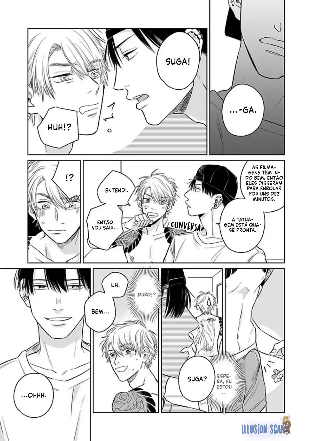 Junjou Wanko to Retsujou Tattoo – Capítulo 03 Yaoi – Página 12