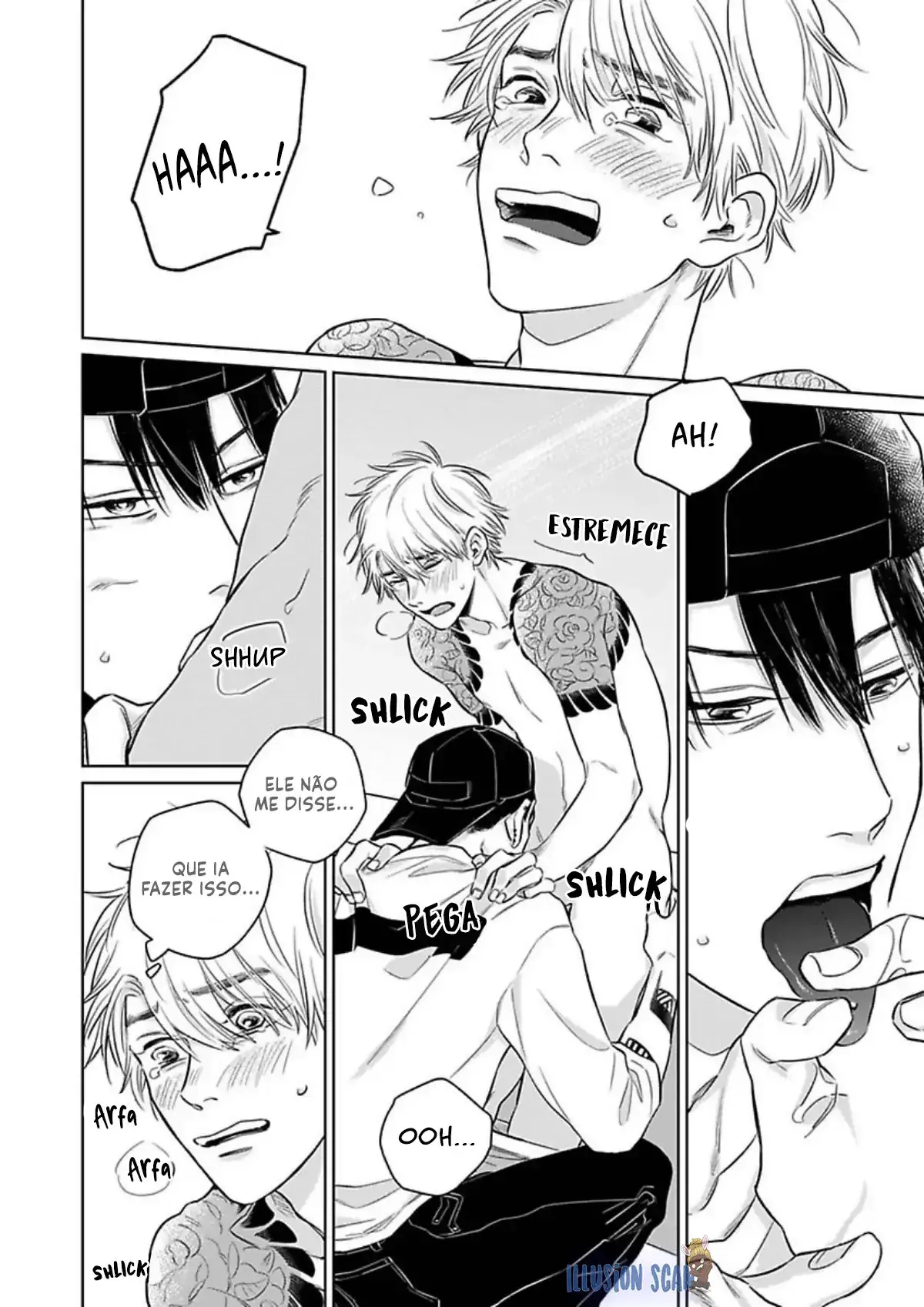 Junjou Wanko to Retsujou Tattoo – Capítulo 03 Yaoi – Página 17