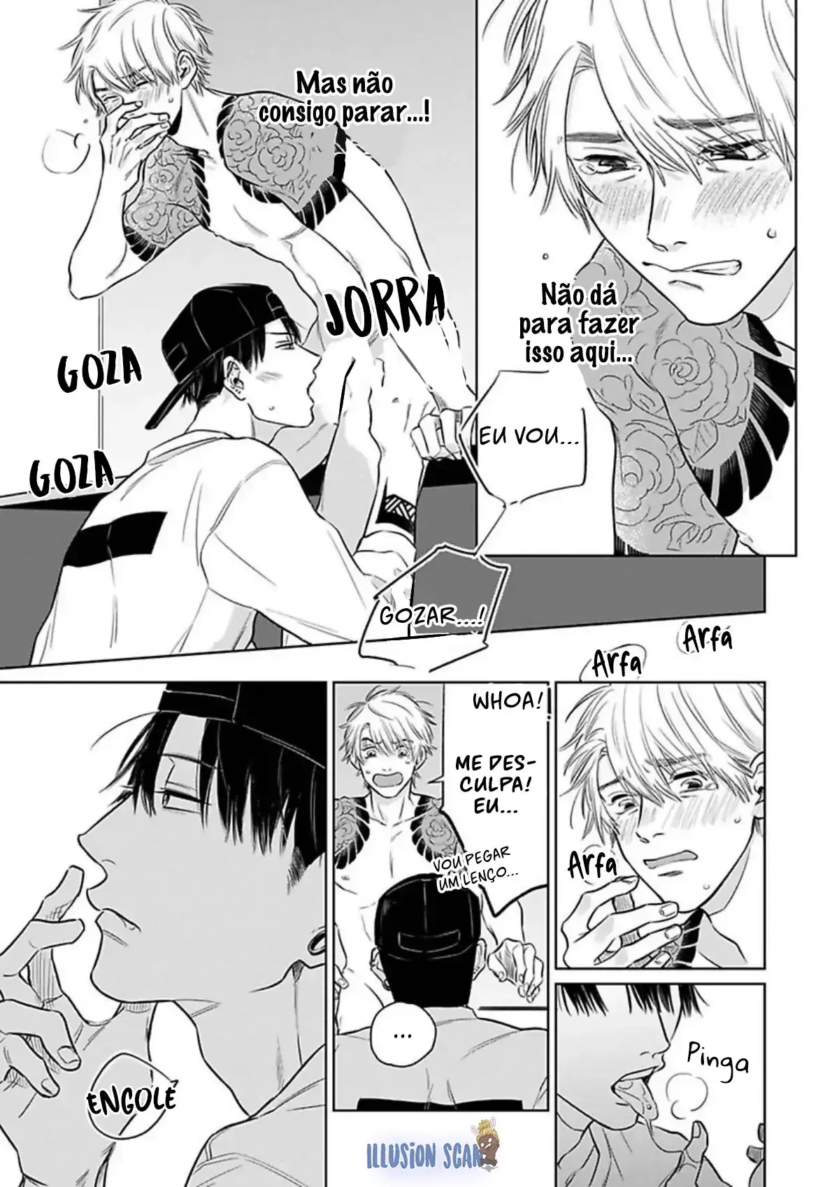 Junjou Wanko to Retsujou Tattoo – Capítulo 03 Yaoi – Página 20