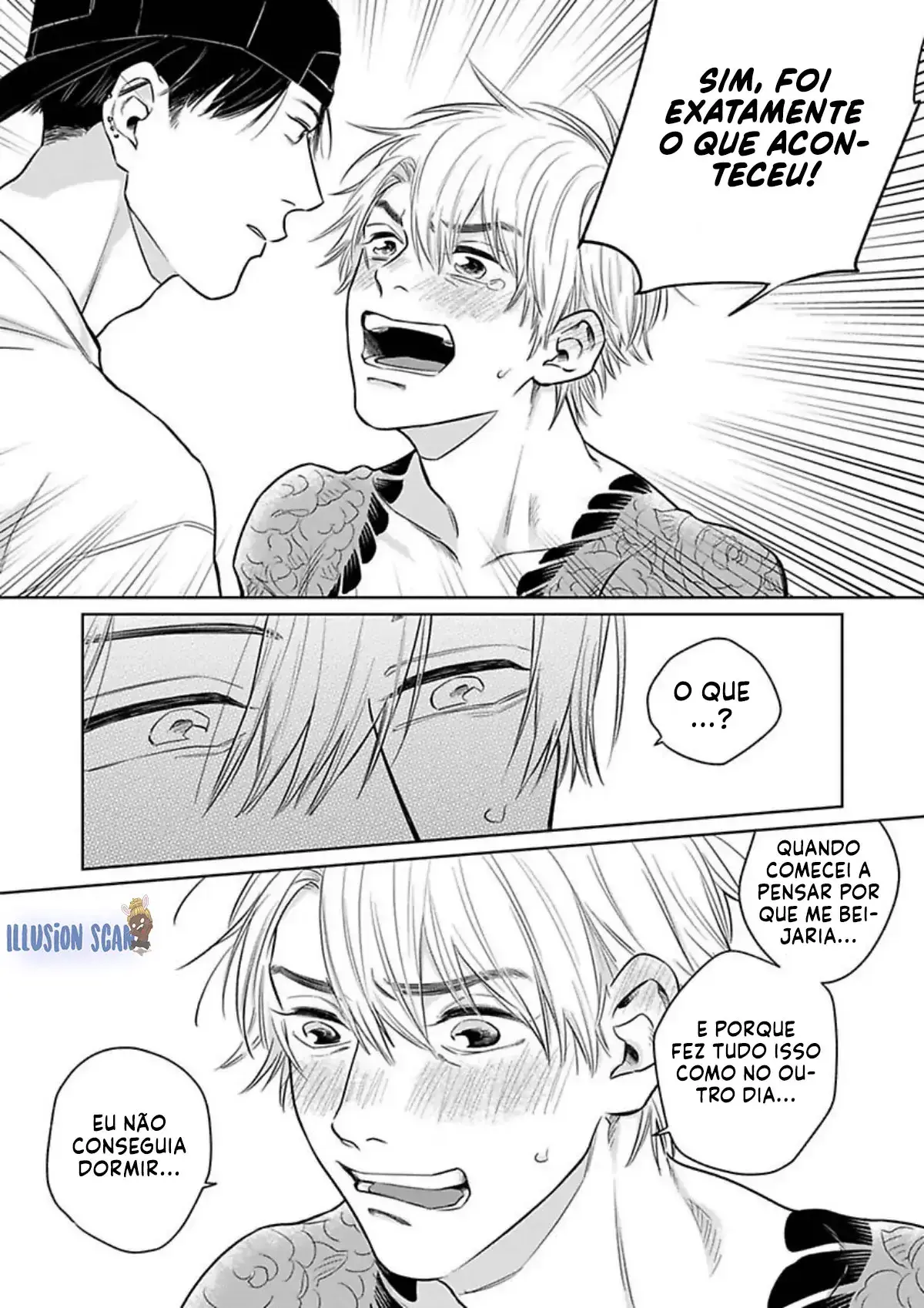 Junjou Wanko to Retsujou Tattoo – Capítulo 03 Yaoi – Página 23