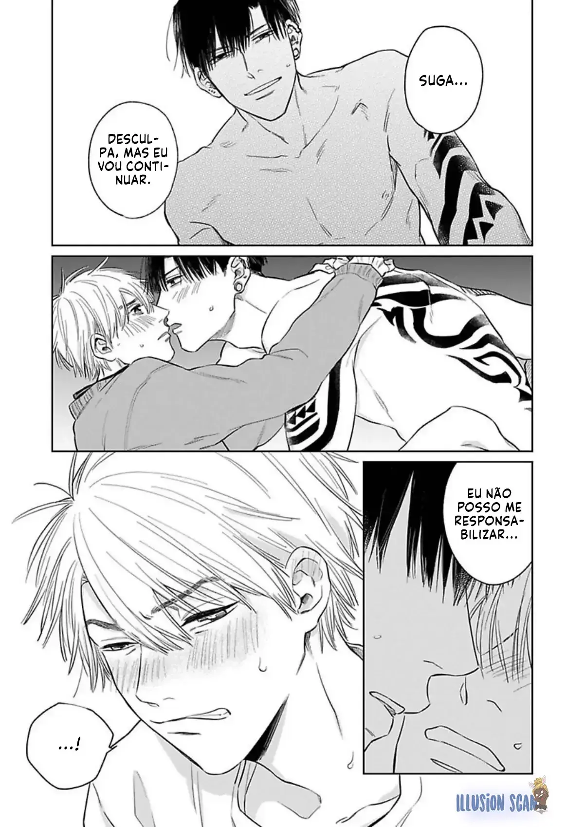 Junjou Wanko to Retsujou Tattoo – Capítulo 03 Yaoi – Página 4