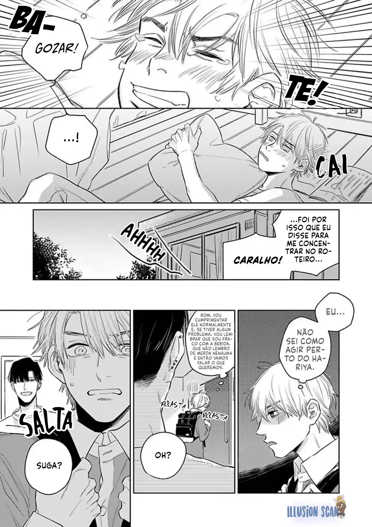 Junjou Wanko to Retsujou Tattoo – Capítulo 03 Yaoi – Página 8