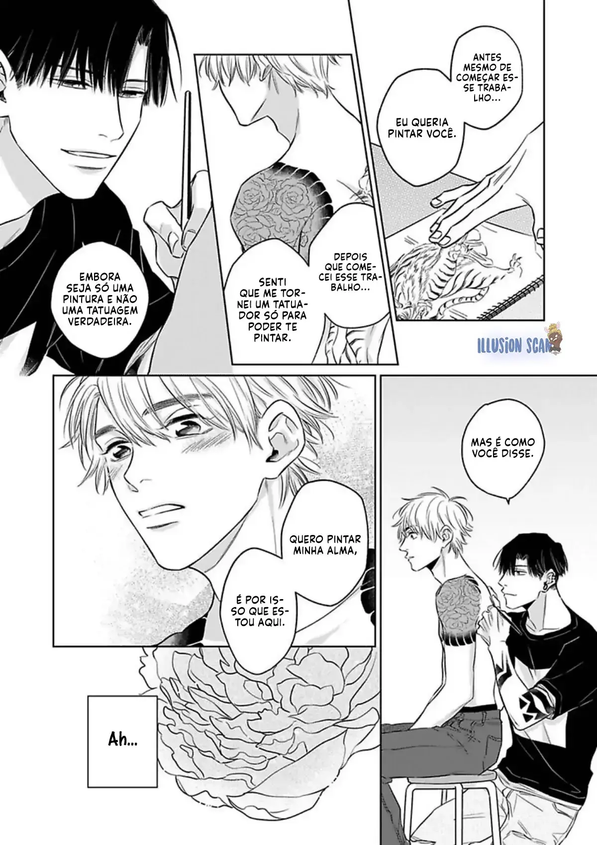 Junjou Wanko to Retsujou Tattoo – Capítulo 04 Yaoi – Página 15