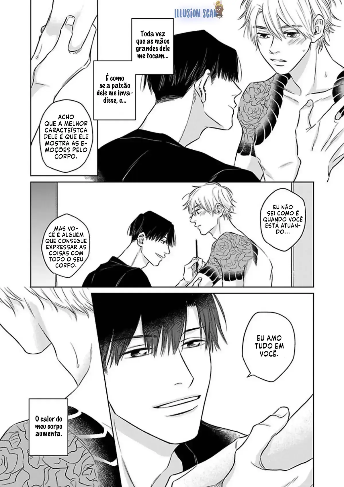 Junjou Wanko to Retsujou Tattoo – Capítulo 04 Yaoi – Página 16