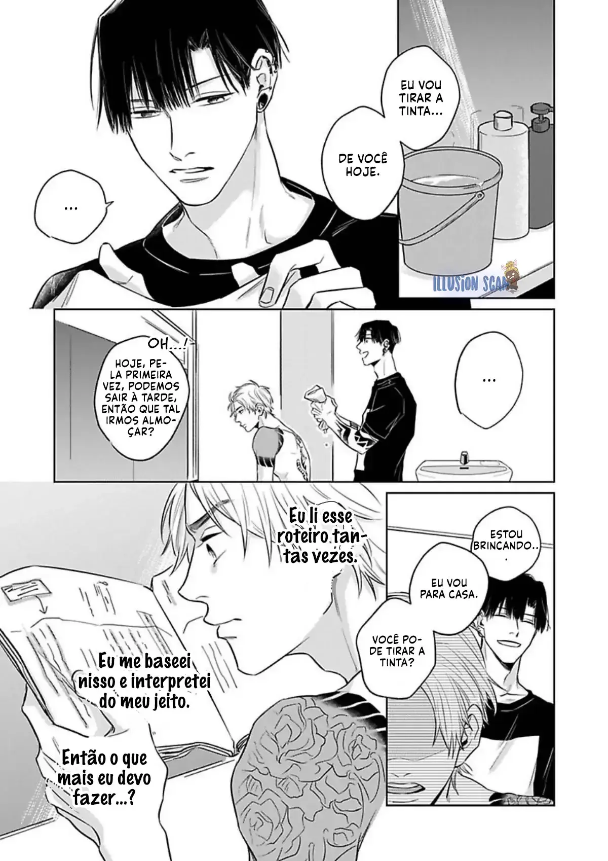Junjou Wanko to Retsujou Tattoo – Capítulo 04 Yaoi – Página 4
