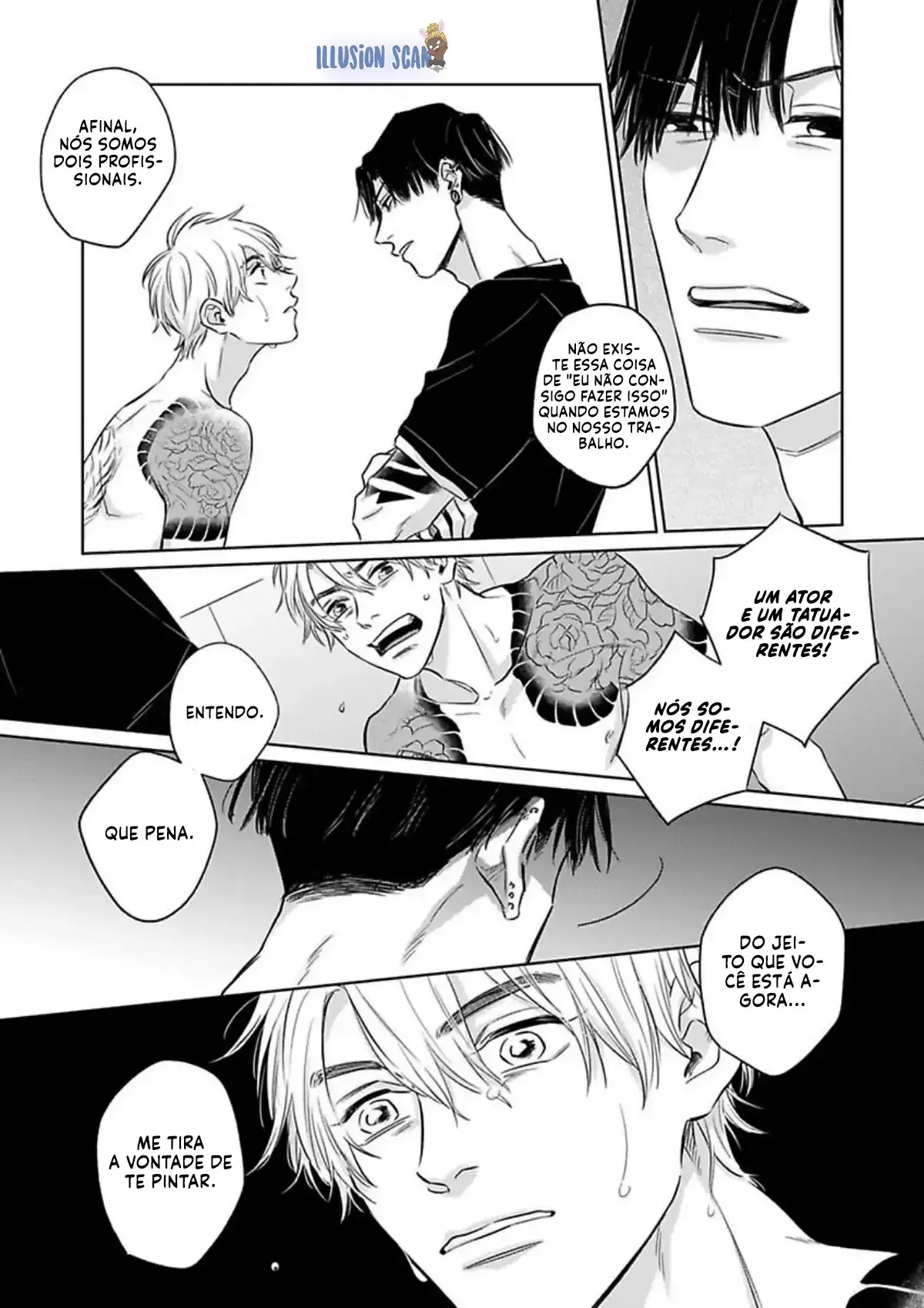 Junjou Wanko to Retsujou Tattoo – Capítulo 04 Yaoi – Página 8