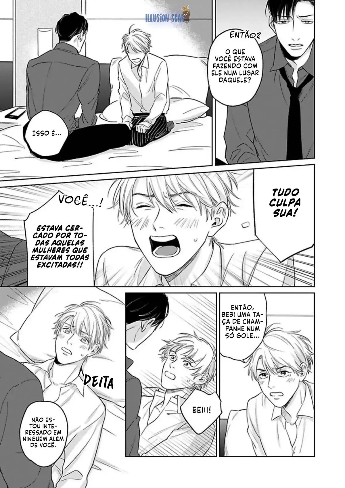 Junjou Wanko to Retsujou Tattoo – Capítulo 07 Yaoi – Página 12