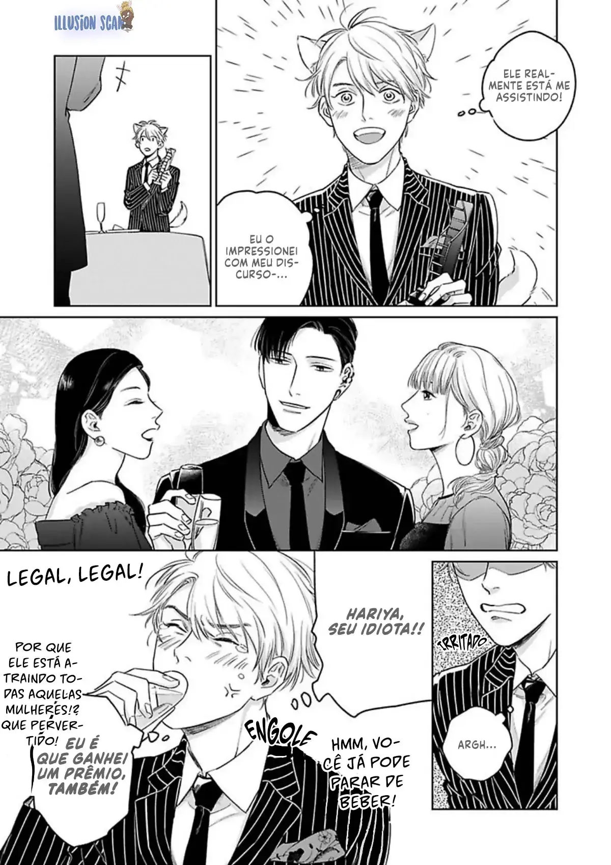 Junjou Wanko to Retsujou Tattoo – Capítulo 07 Yaoi – Página 8