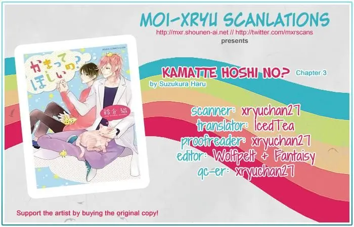 Kamatte Hoshi no? – Capítulo 03 Yaoi – Página 2