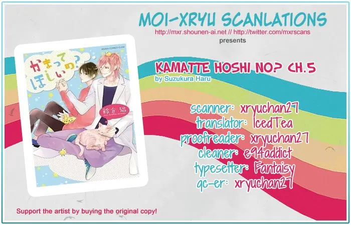 Kamatte Hoshi no? – Capítulo 05 Yaoi – Página 2