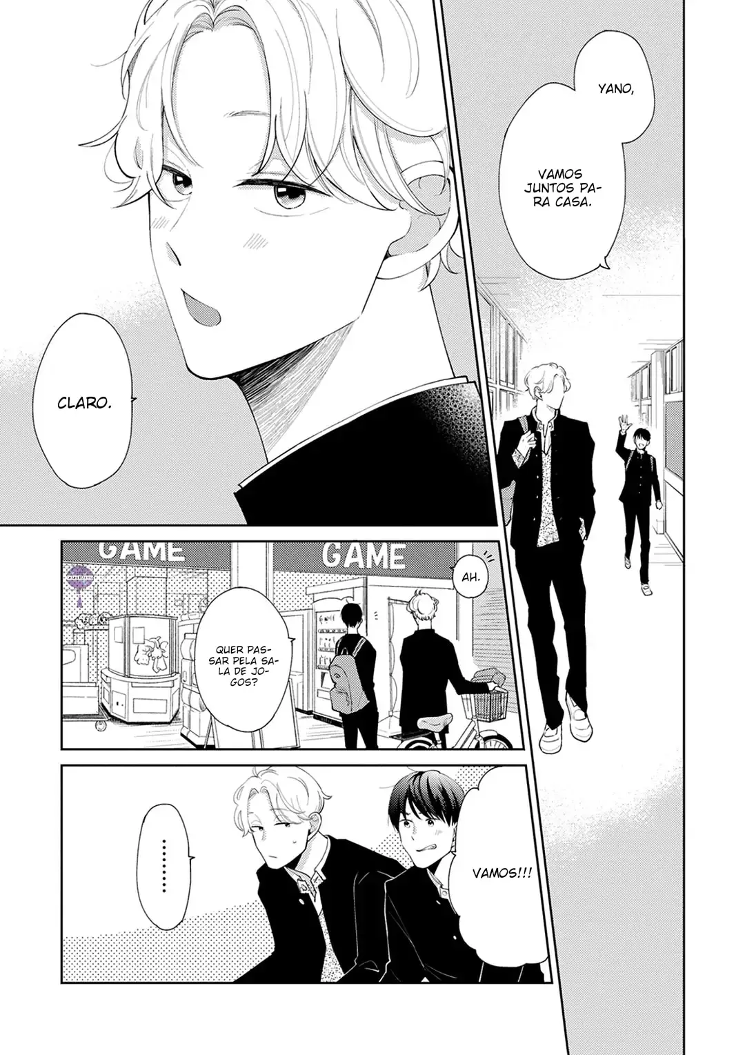 Kino e Yano – Capítulo 02 Yaoi – Página 1