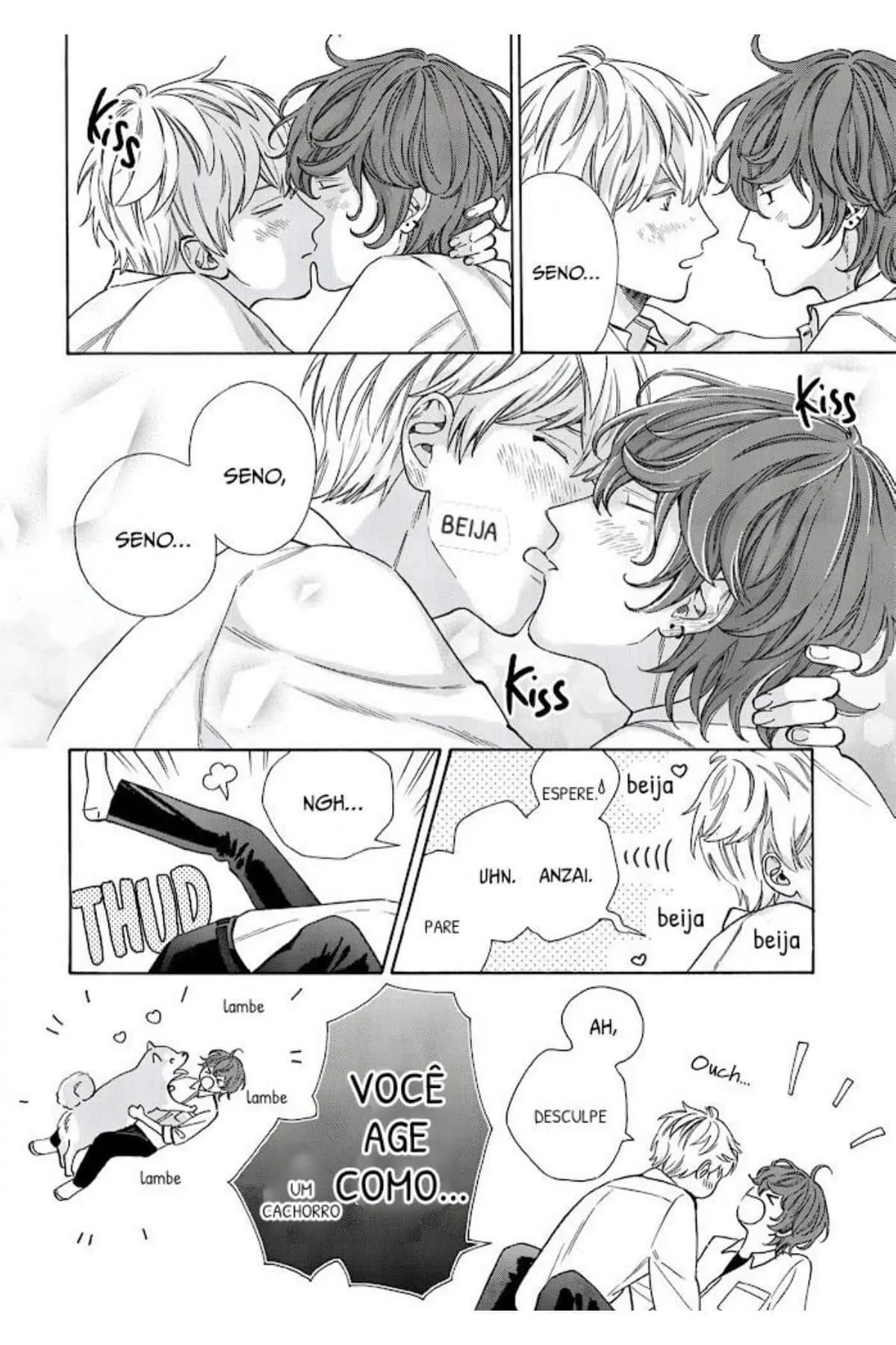 Kiss de egaku ittosei – Capítulo 06 Yaoi – Página 18