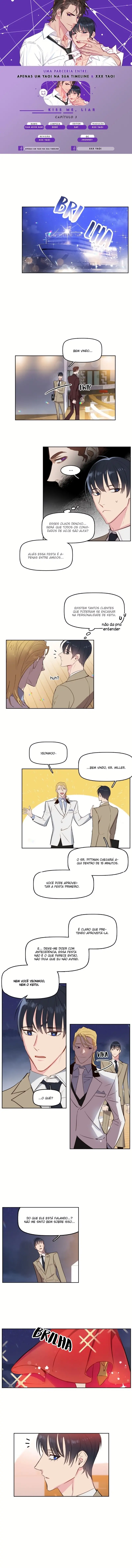 Kiss Me Liar – Capítulo 03 Yaoi – Página 1