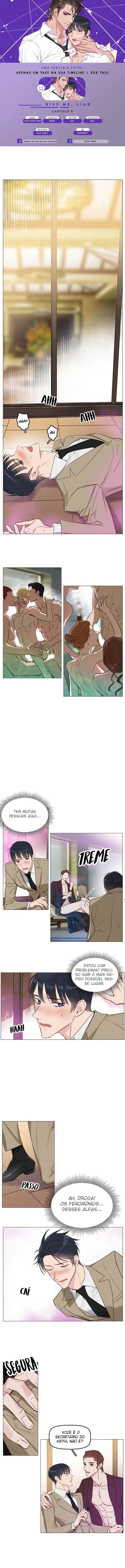 Kiss Me Liar – Capítulo 04 Yaoi – Página 1