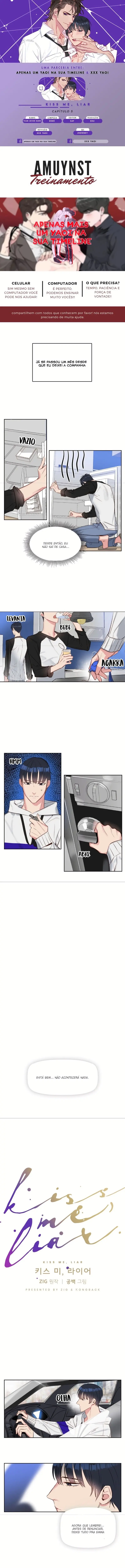 Kiss Me Liar – Capítulo 05 Yaoi – Página 1