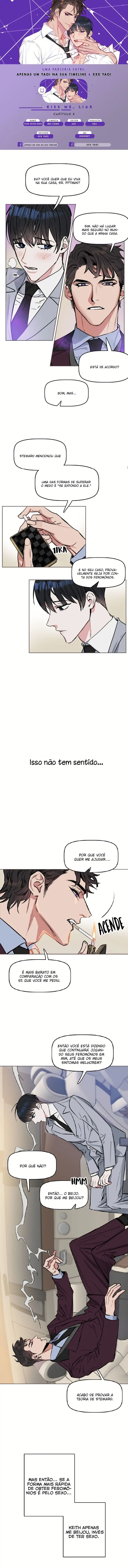 Kiss Me Liar – Capítulo 08 Yaoi – Página 1