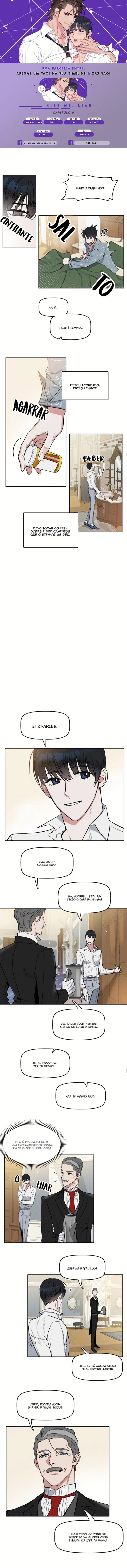 Kiss Me Liar – Capítulo 09 Yaoi – Página 1