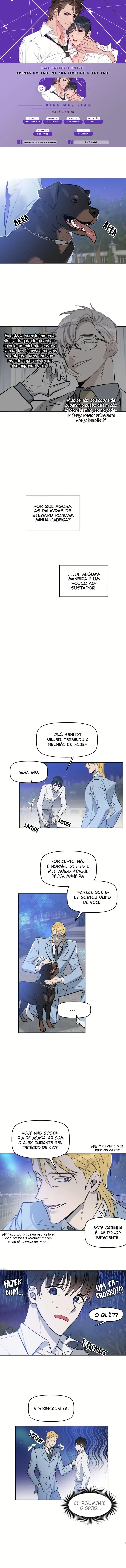 Kiss Me Liar – Capítulo 10 Yaoi – Página 1