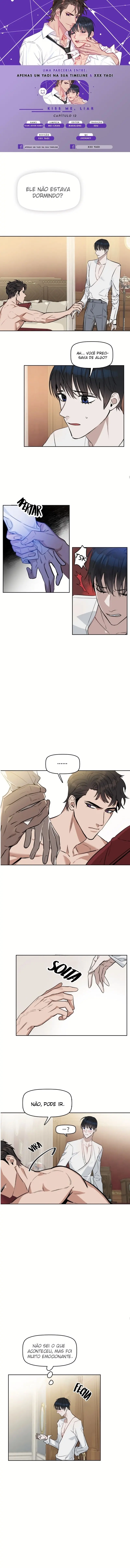 Kiss Me Liar – Capítulo 12 Yaoi – Página 1