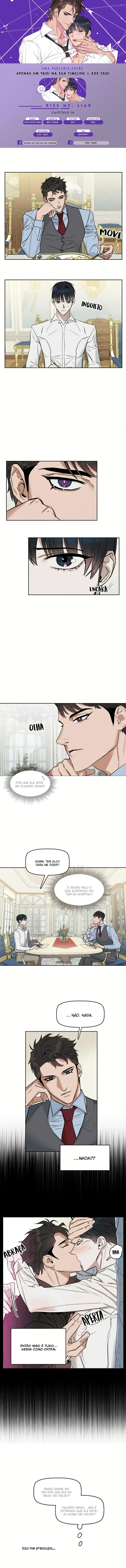 Kiss Me Liar – Capítulo 14 Yaoi – Página 1